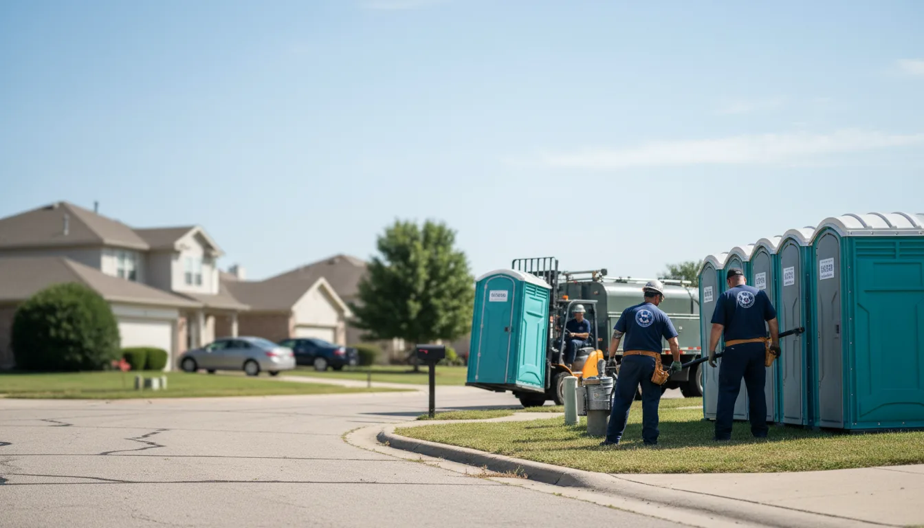 Porta Potty Rental in Crawford, OK near me
